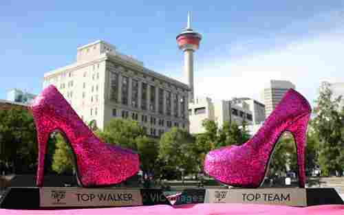 WALK A MILE IN HER SHOES