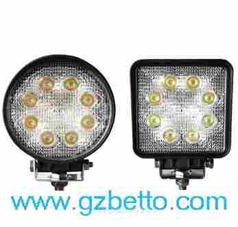 LED work lights for 10W, 15W, 18W, 24W, 27W, 30W