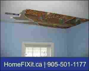 CEILING & DRYWALL WATER DAMAGE REPAIR 905-501-1177