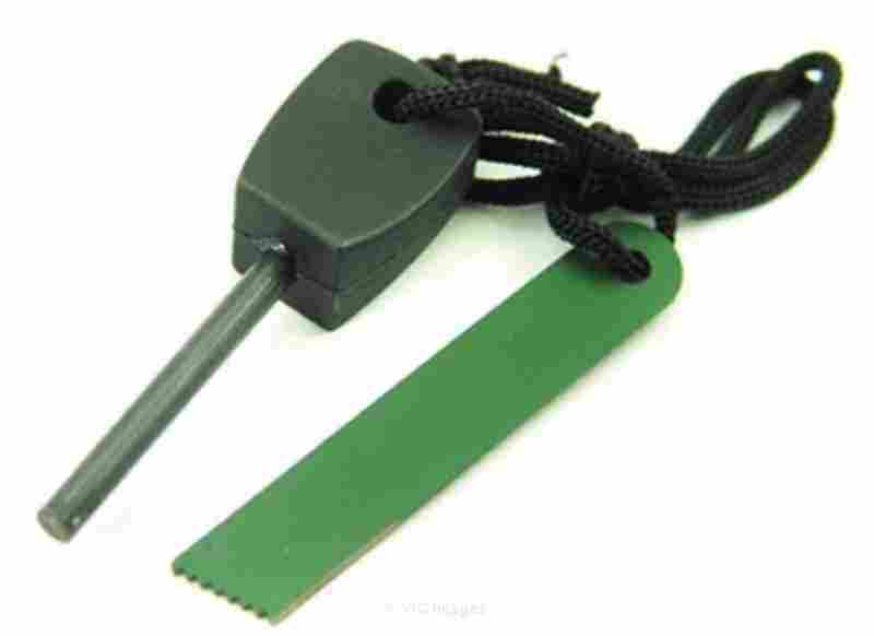 Emergency Magnesium Fire Starter - START A FIRE ANYWHERE
