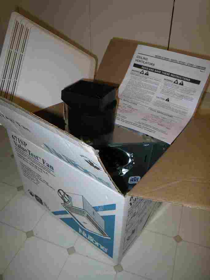 Brand new NUTONE Bathroom Exhaust Fan, 90 CFM - SAVE $