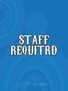Pt/ft staff required - URGENTLY.