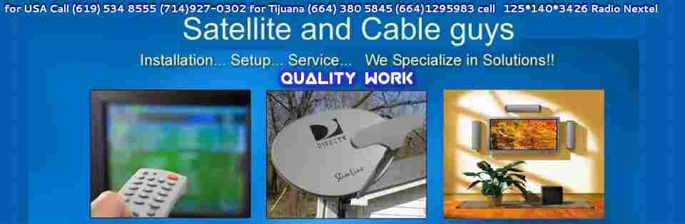 satellite installation )dishnetwork, directv, sky,)