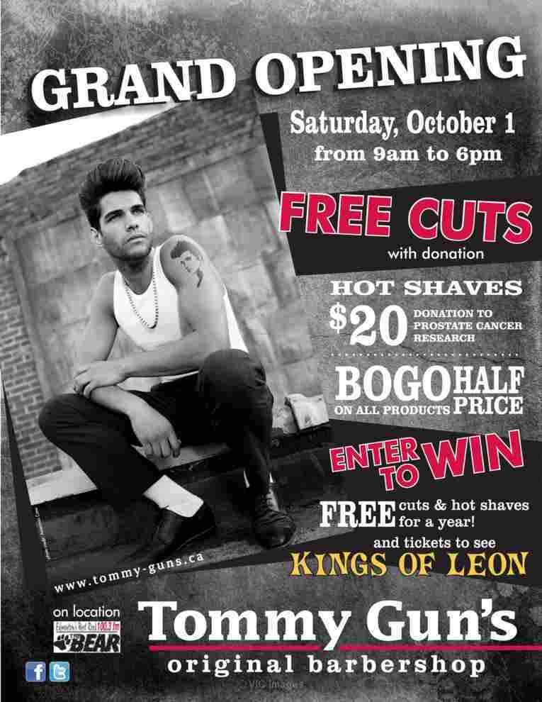 Grand Opening Tommy Gun's South Edmonton Common