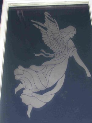 CUSTOM GLASS & MIRROR SANDBLASTING