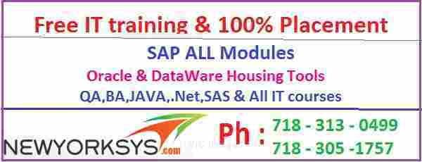 SAS Training & Placement By Newyorksys.com