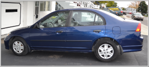 2005 BLUE HONDA CIVIC in good condition For sale