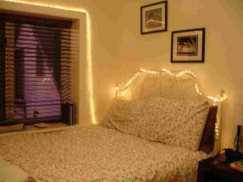 Double Bed with mattress, boxspring, and frame