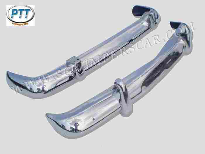 Stainless steel bumpers for Volvo Amazon 122 Kombi style