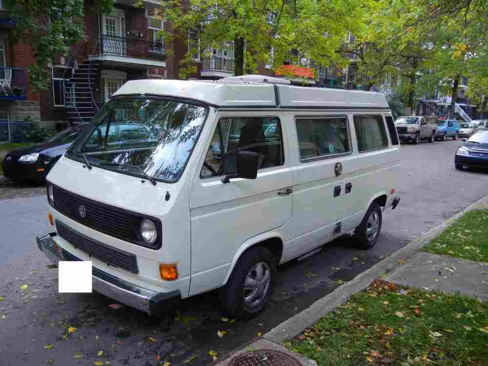 -- 1984 VW Westfalia, refroidis par eau, moteur refait, De la BC  --