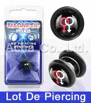faux piercing plug