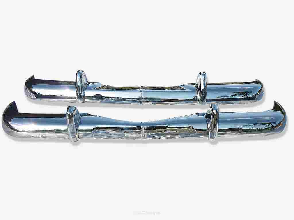 Mercedes Benz W110 US style Stainless Steel Bumpers