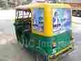 AD ON AUTO RICKSHAW  VADODARA.