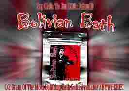 Bolivian bath salt on sale 50-500mg packs for 400$