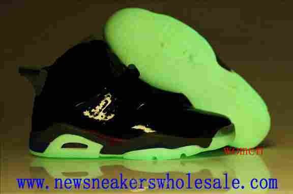 wholesale Air Jordan 6 Glow Women Shoes