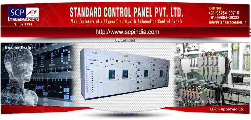 Electrical Control Panels manufacturers exporters in India uk, usa