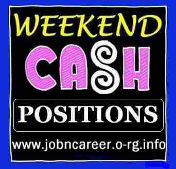 $22/HR Weekend Part Time Jobs Available.