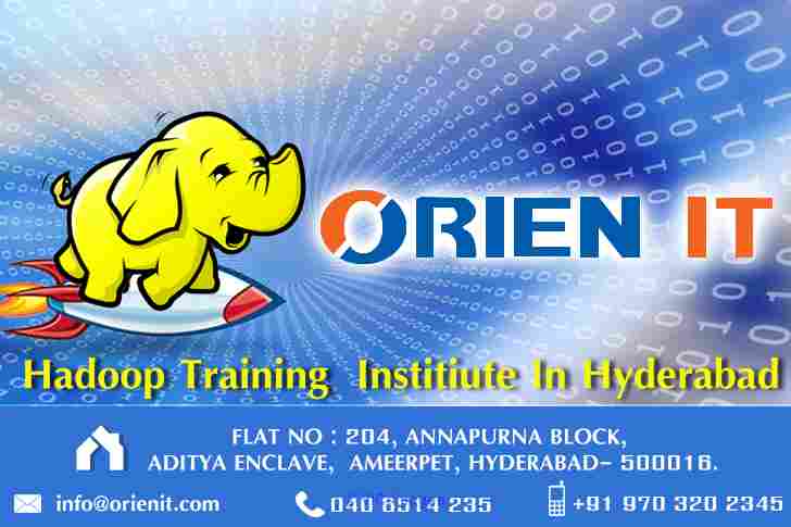 Orien IT - The best Oracle and Hadoop institute in Hyderabad