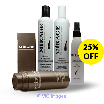 Shop Now to Get 25% OFF on Mirage Hair Products