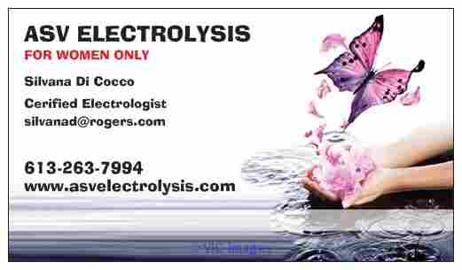 ELECTROLYSIS / HAIR REMOVAL / CERTIFIED ESTHETICIAN /