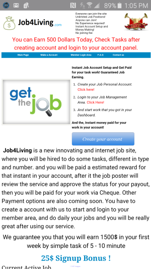 $ for every person you get to sign up