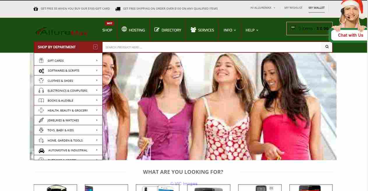Earn $1000/wk with AllureMax.com selling
