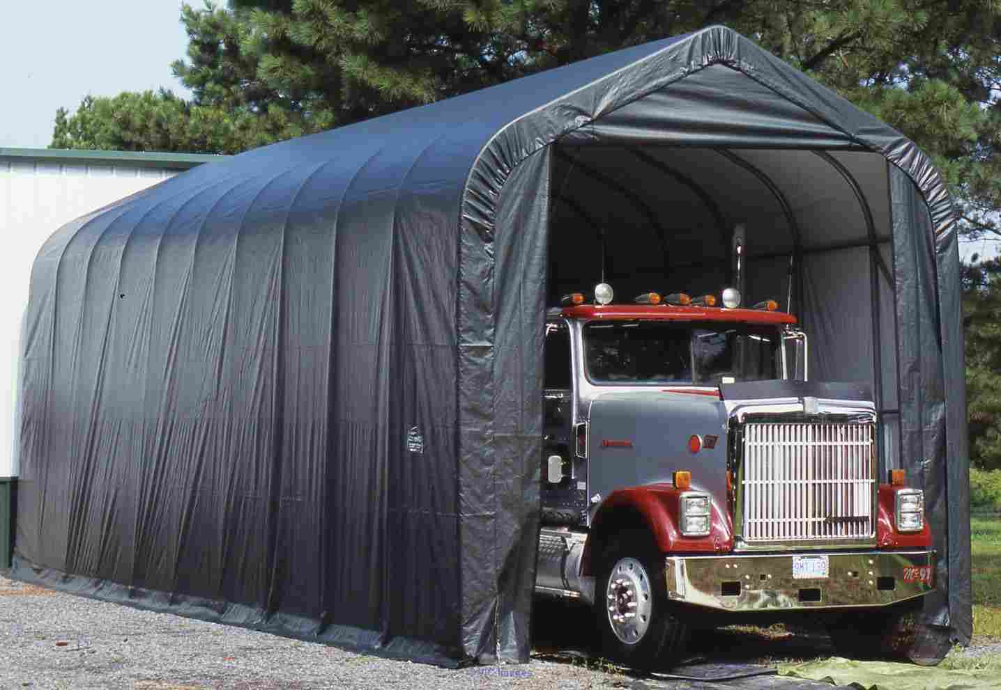 Portable Garage Shelter for Motorhome, 5th Wheel, RV and Boat