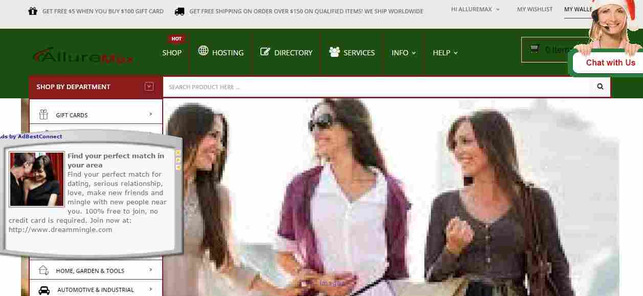Earn $1000/wk with AllureMax.com selling