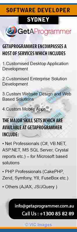 Software Programmers Sydney