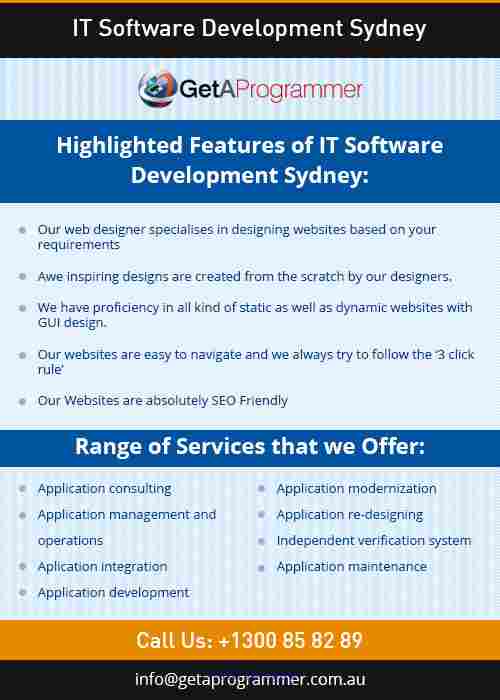 IT Software Development Sydney