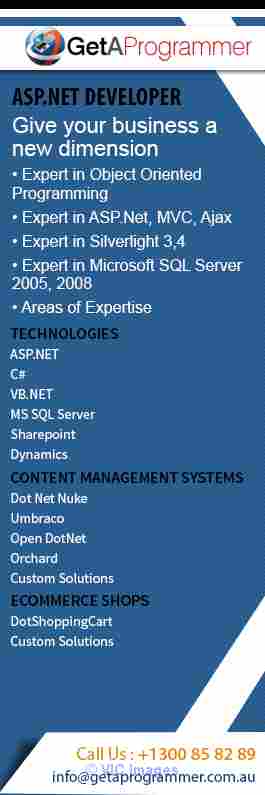 ASP.NET developers