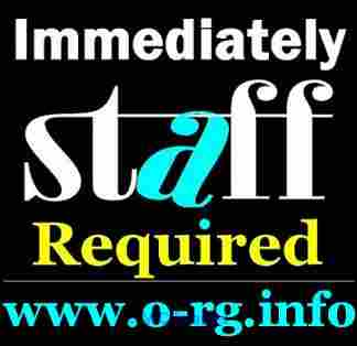 Part-Time Staff Required For Entry Level Jobs.