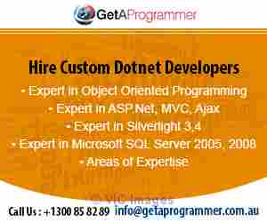 Hire Custom Dotnet Developers