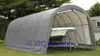 Weather-Shield Portable Garage Shelter Round Roof Style