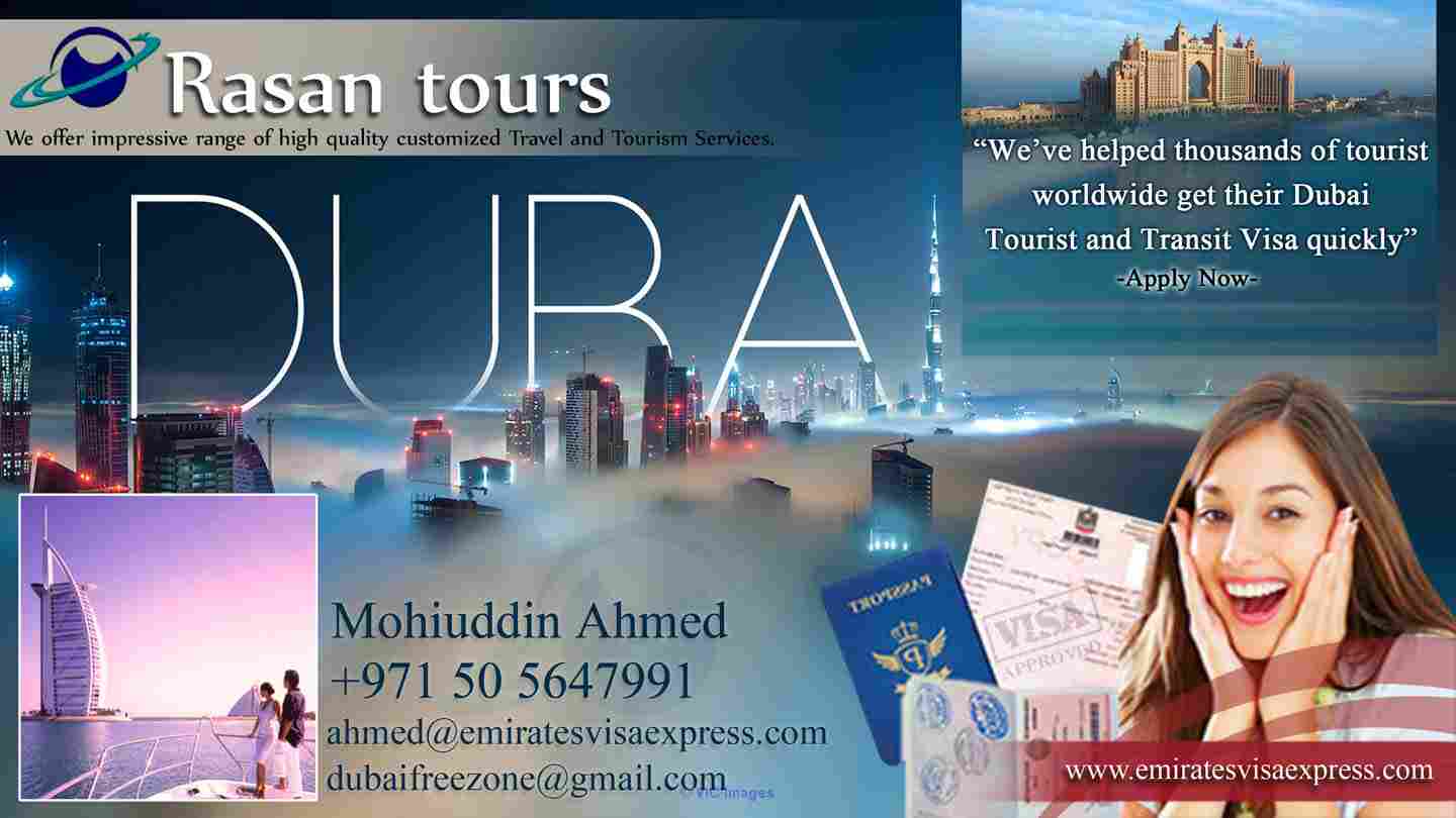 Dubai Tourist Visa & Packages