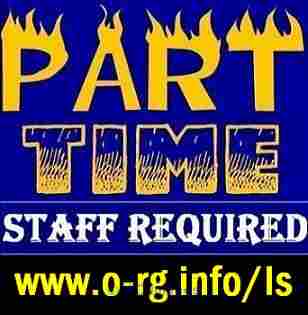 Regular Part-Time Positions For Quick Starts.