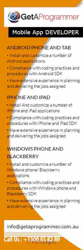 mobile app developer sydney