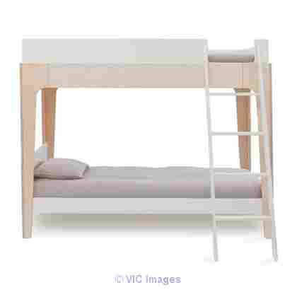 Oeuf Perch Bunk Bed - White/Birch