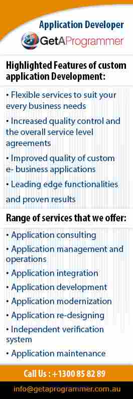 Application developers