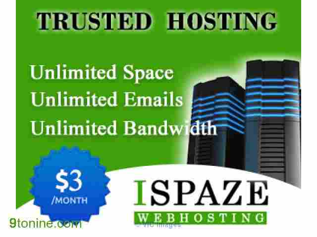 50% OFF - UNLIMITED HOSTING - ISPAZE.COM