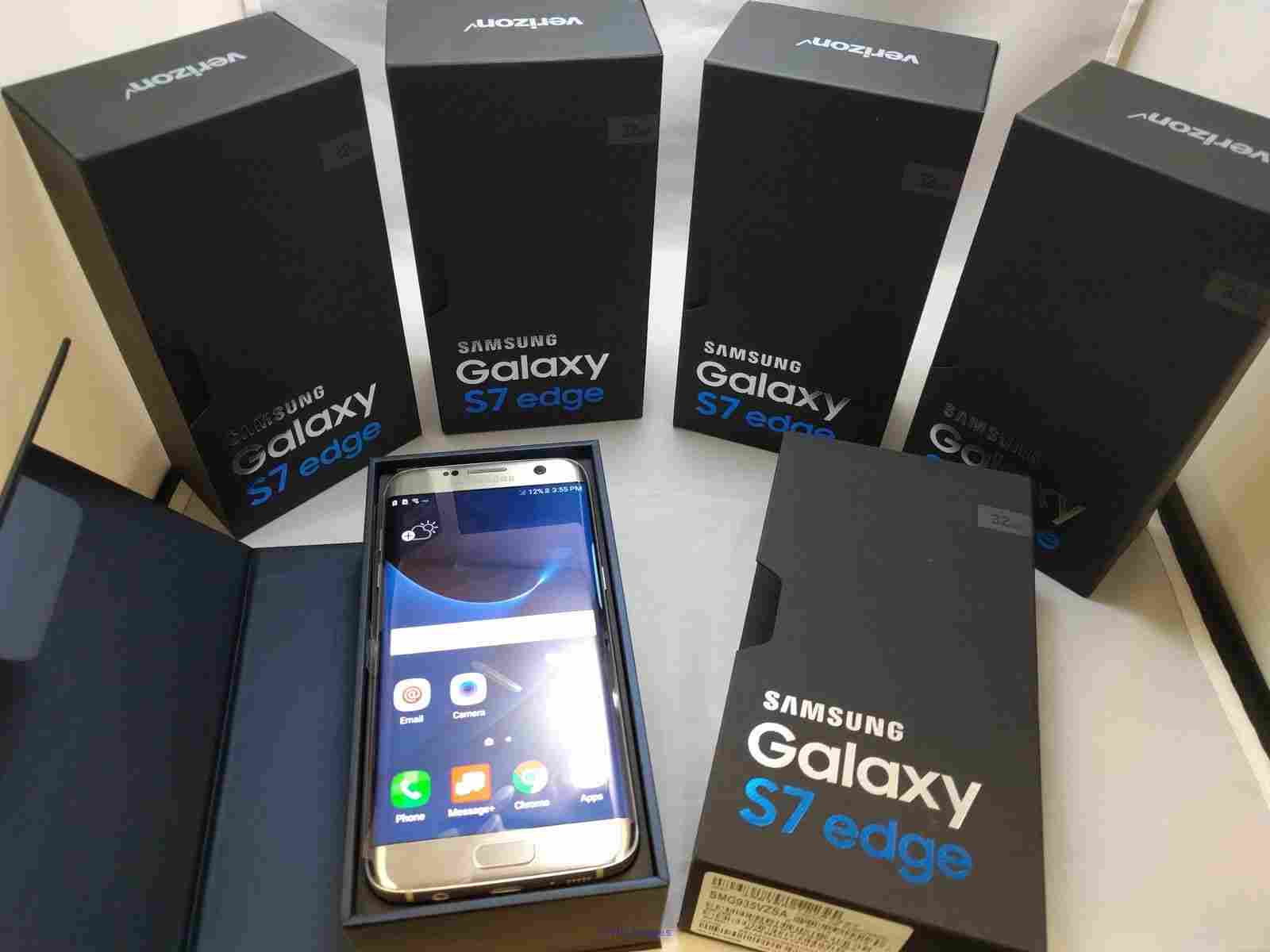 Brand new Samsung Galaxy S7 and S7 Edge with extra Wireless charger +