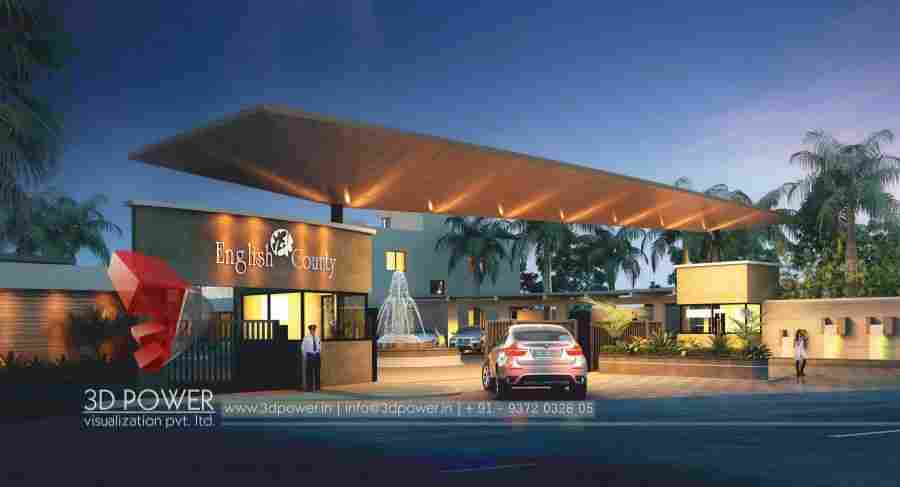 3D Township Animation Service Zurich