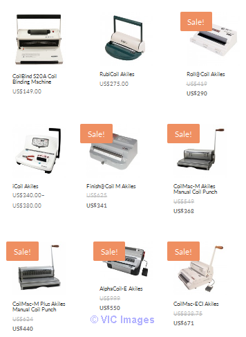 Best offer on Coil Binding Machine and Bindery Equipment