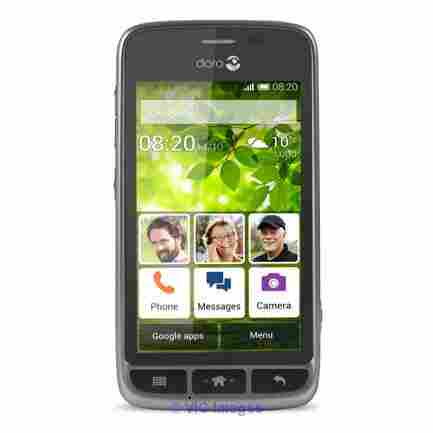 Doro 820 Mini 4GB Black Steel (Silver-67171)