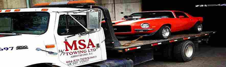 MSA Towing Service - Flat tire, Flatbed towing, Heavy duty towing, Eme