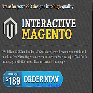 PSD to Magento conversion services