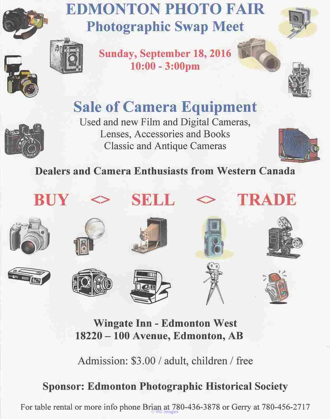 2016 annual PHOTOGRAPHIC SWAP MEET