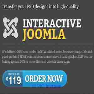PSD to JOOMLA conversion