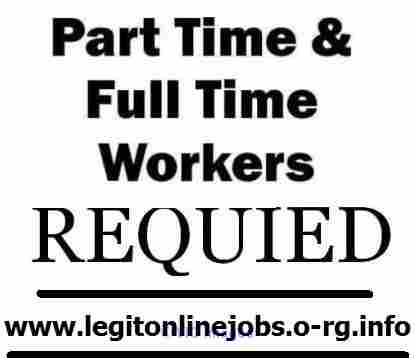 Part time (Data-Entry works) Immediate Start.