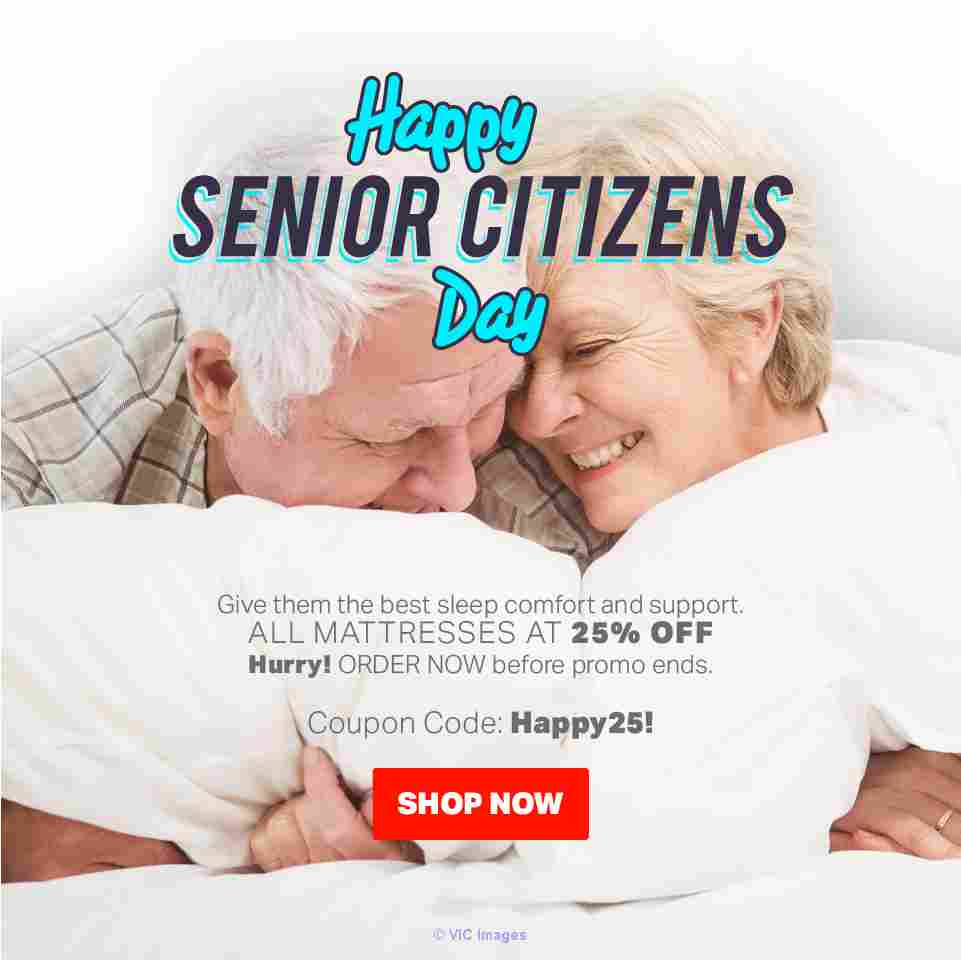 Buy Gel Memory Foam Mattress at Bedding Stocks Seniors Day Sale | 25%